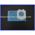 OEM blue vaccum cleaner paper dust bag Rohs ISO9000